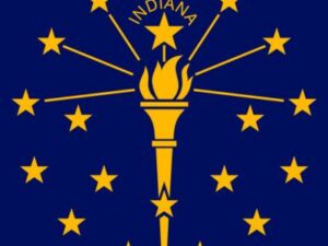 Indiana flag for testimonials