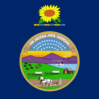 Kansas flag for testimonials