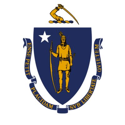 Massachusetts state flag for testimonials