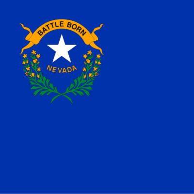 State flag of Nevada for testimonials