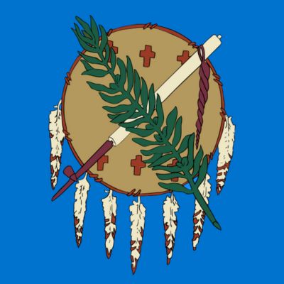Oklahoma flag for testimonials