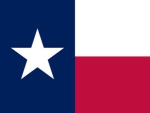 Texas flag for testimonials