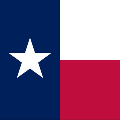 Texas flag for testimonials