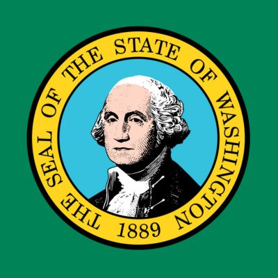 Washington state flag for testimonials